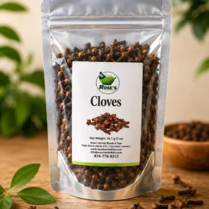 Rose's Herbal Bliss Clove 2oz, natural Jamaican product