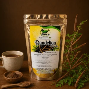 Rose's Herbal Bliss Dandelion Powder 3oz, natural Jamaican product