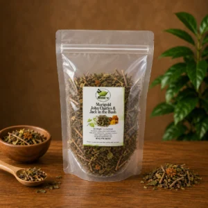 Rose's Herbal Bliss Marigold, John Charles and Jack in the Bush 4oz, natural Jamaican product