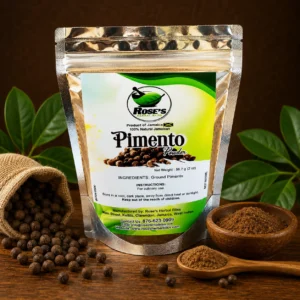 Rose's Herbal Bliss Pimento Powder 2oz, natural Jamaican product